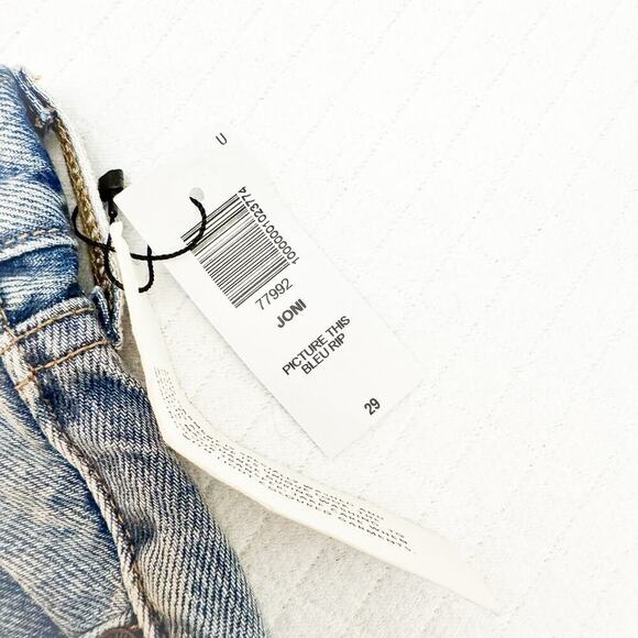 Denim Forum Aritzia The Joni High Rise Loose Denim Jeans SZ29L NWT - Picture 5 of 10